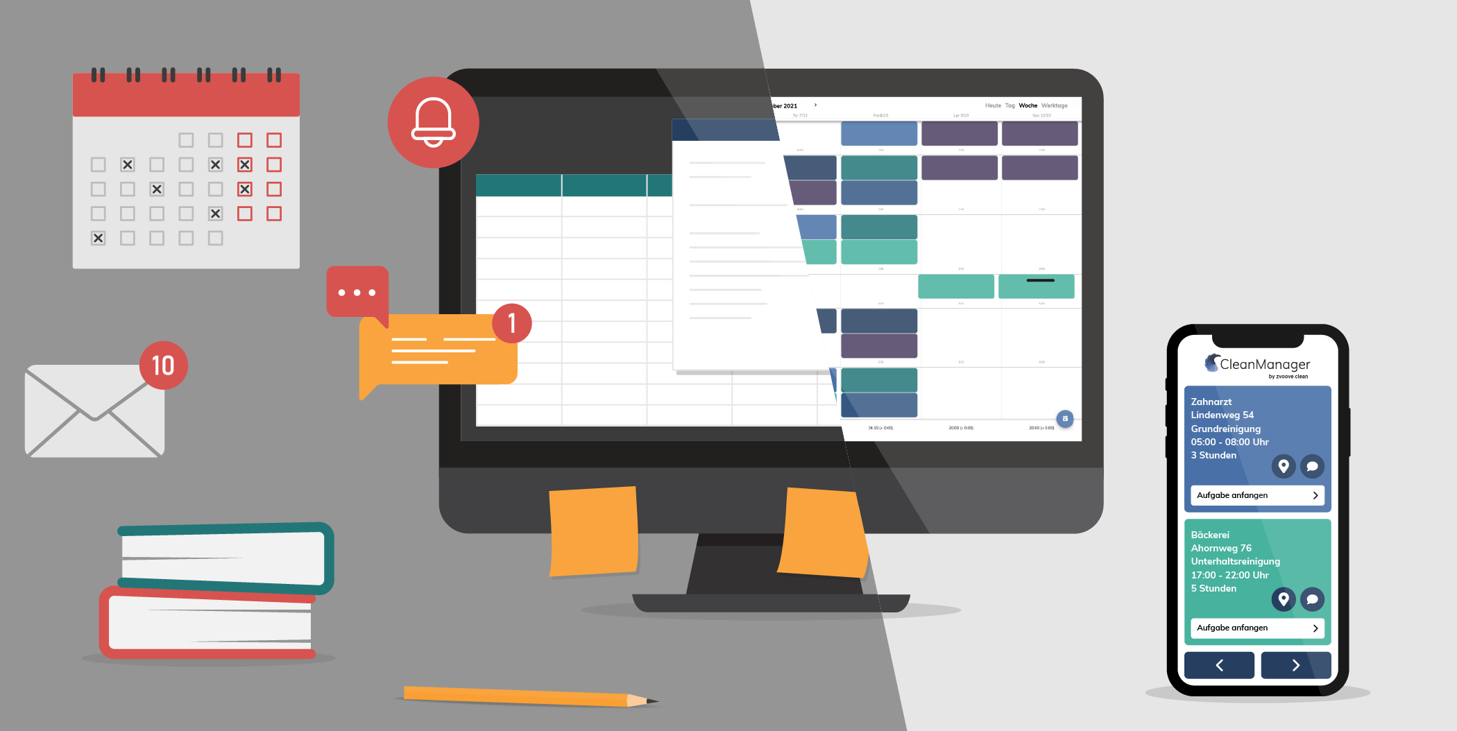 Erfolgreiche Software-Einführung in Reinigungsunternehmen