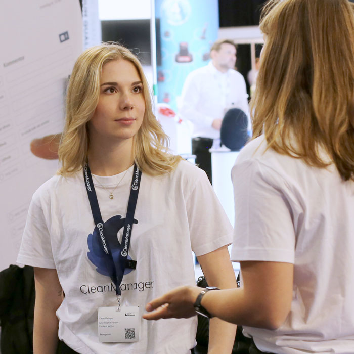 User-driven development of cleaning software at CleanManager, based on real experience from cleaning companies